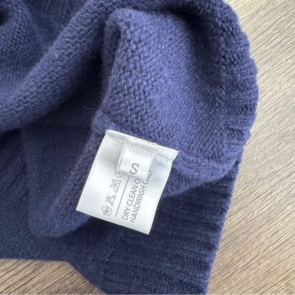 SMART TURNOUT Men’s Lambswool Varsity S Sweater size S - Picture 8 of 9